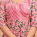 MamaVibez Floral Maternity & Feeding Night Suit